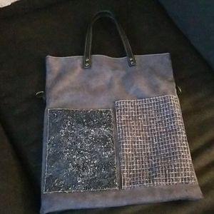ANTHROPOLOGIE Kassiopea leather tote. EUC
